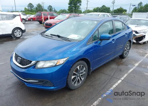 2014 Honda Civic Ex from USA, damaged, VIN 19XFB2F89EE207059